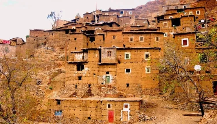 Trekking through Berber villages