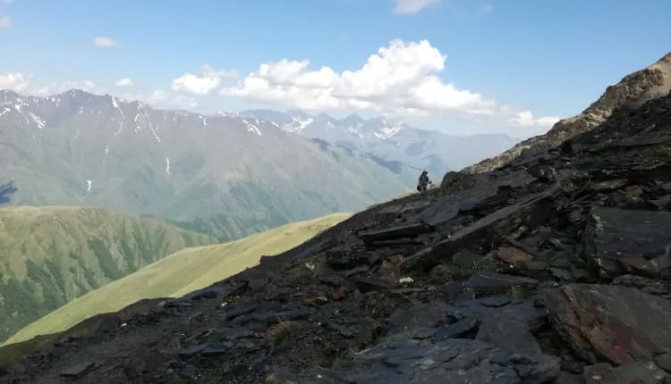 Tusheti to Khevsureti via Atsunta Pass trek 6