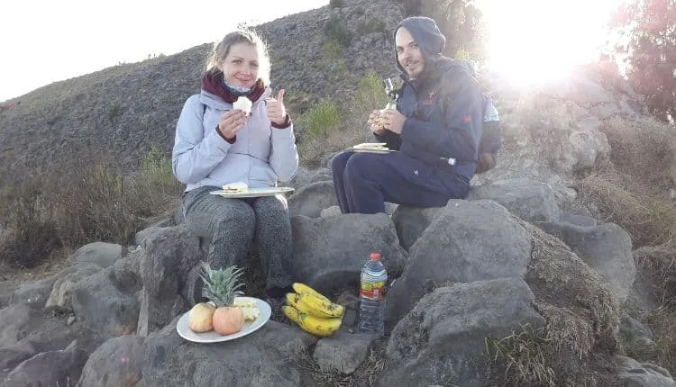 Short Trek to Crater Rim Senaru (recommended for experts) 2