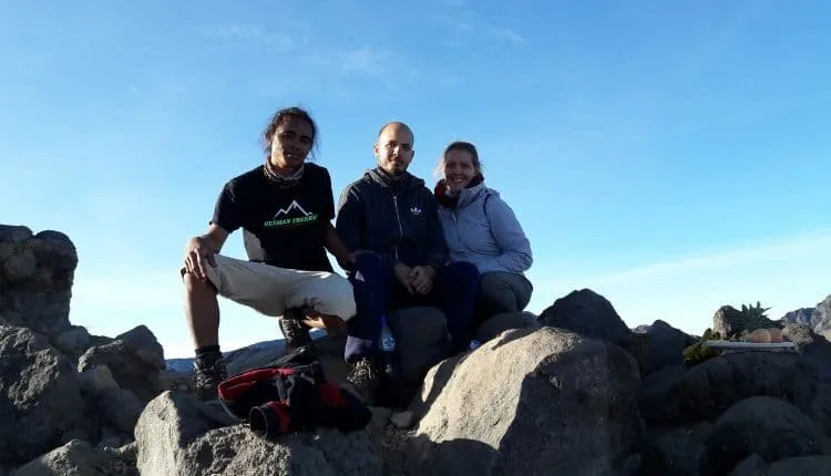 Short Trek to Crater Rim Senaru (recommended for experts) 6