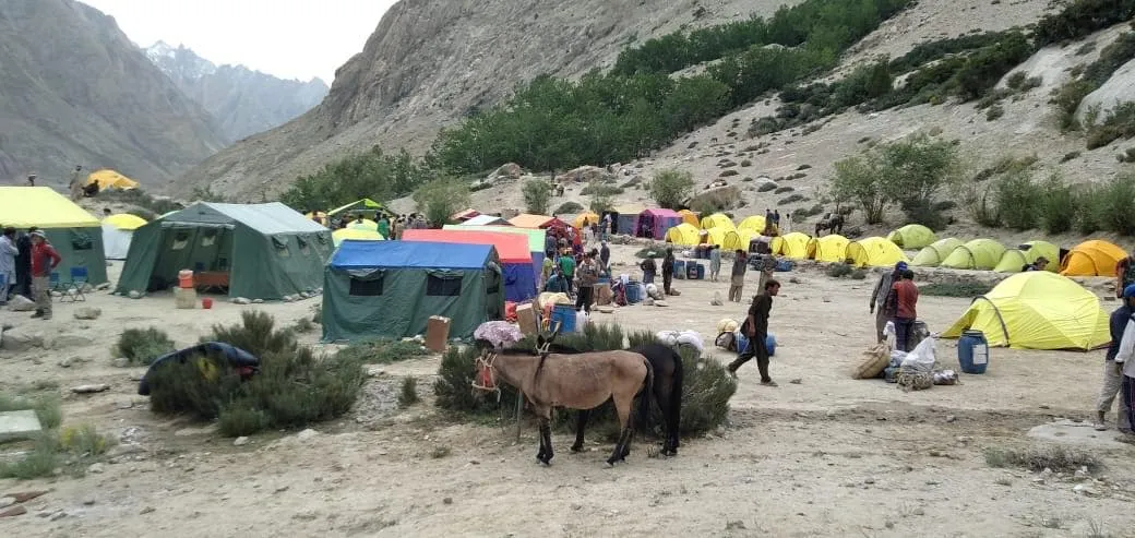 K2, Concordia and the Gondogoro La 2