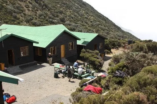 Saddle hut