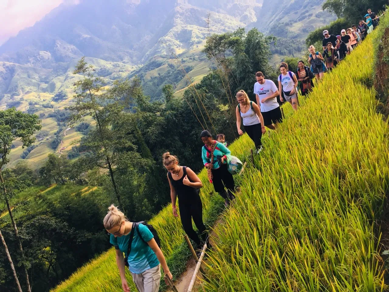 Trekking a Sapa, noche en un hotel 19