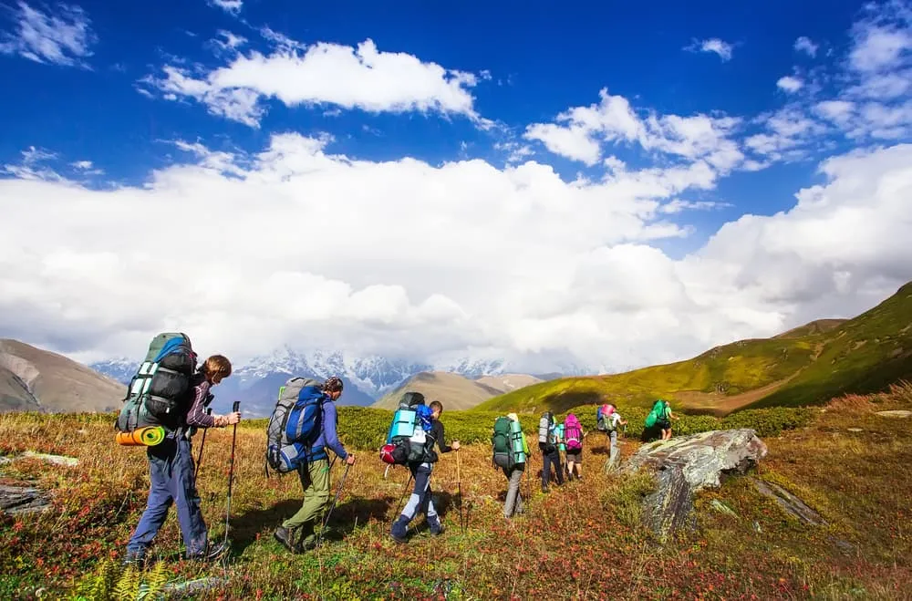 Vandring i det georgiska Kaukasus
