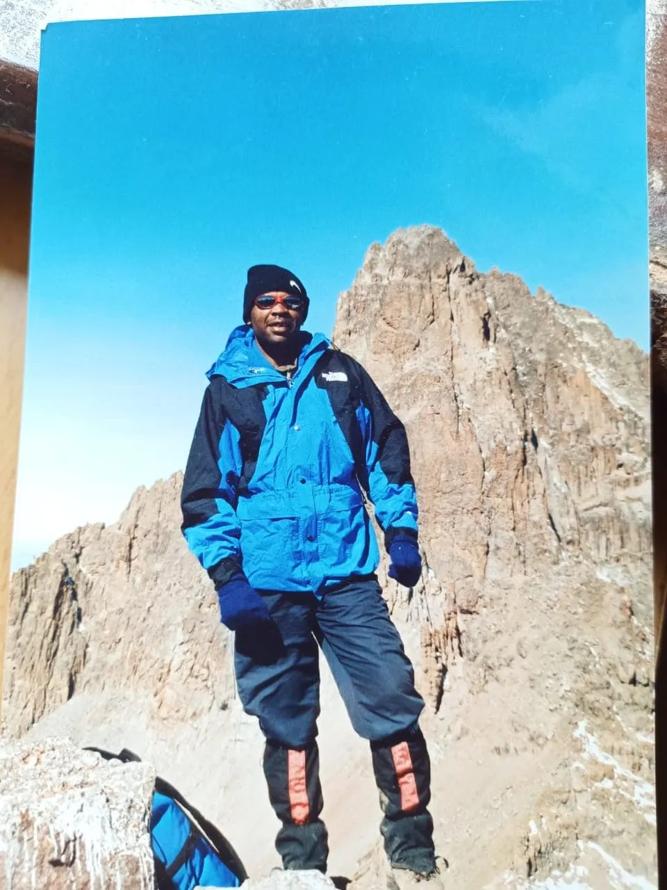 Climbing Mount Kenya with Guide Evans Mwangi