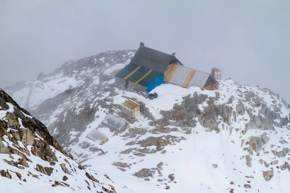 Accommodation during Huayna Potosí trek
