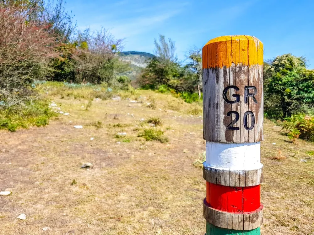 Navigation on Corisca, Is the GR20 route well signposted?