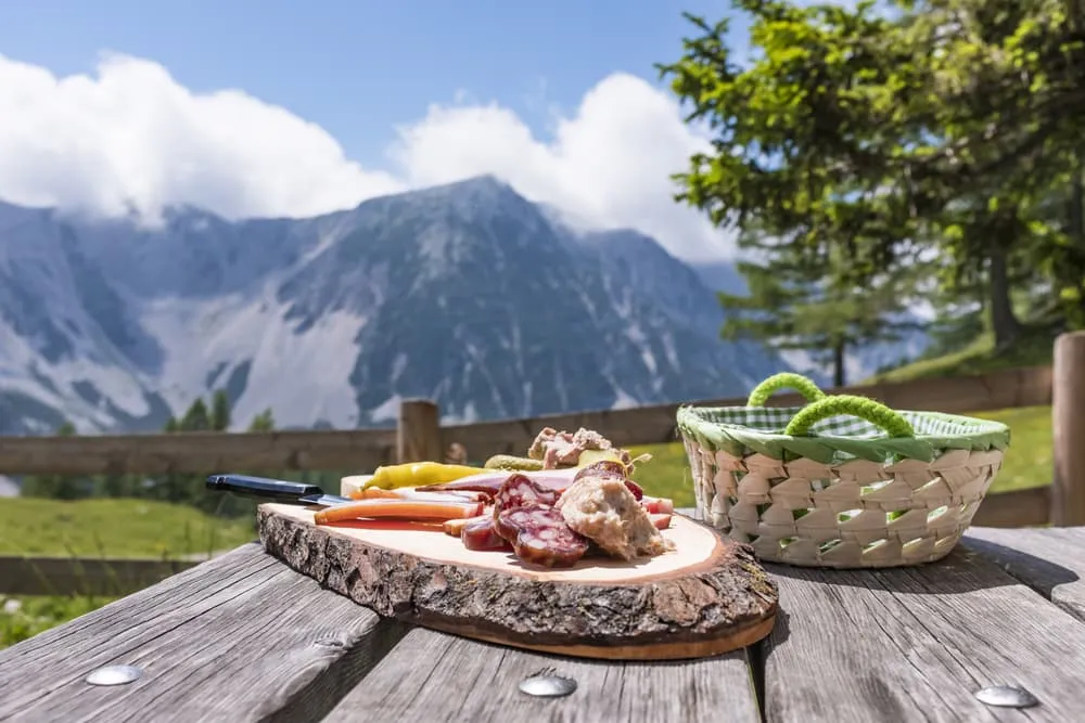 Food on the Salzburger Almenweg