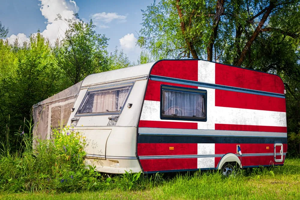 Wandelen in Denemarken en wildkamperen