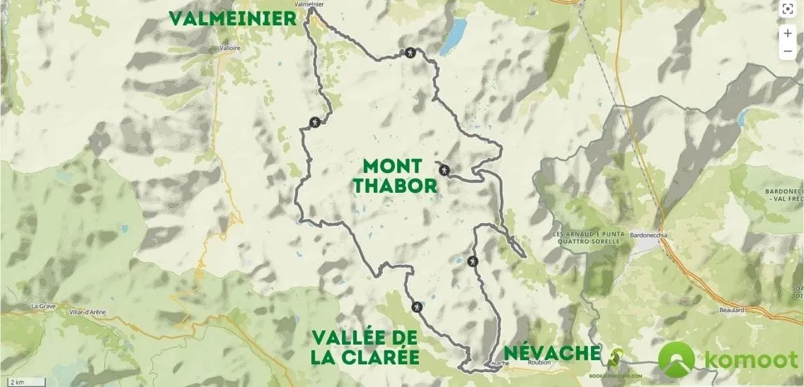Tour du Mont Thabor - Moderate 1