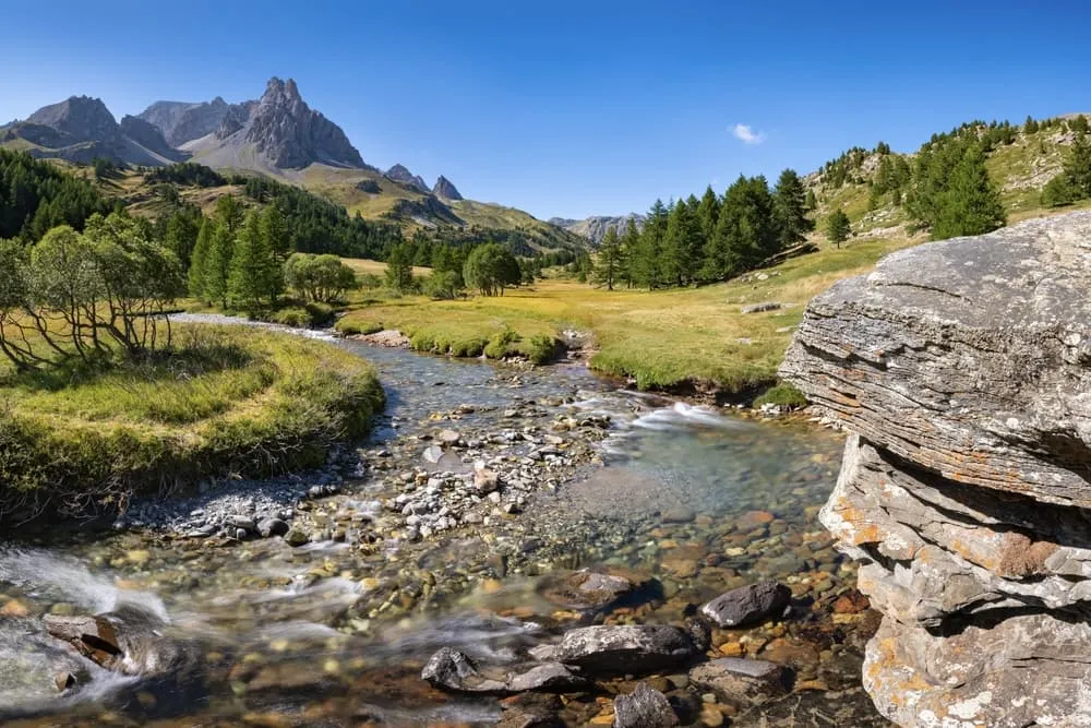 4) Hytte-til-hytte-tur(er) for familier: Vallée de la Clarée