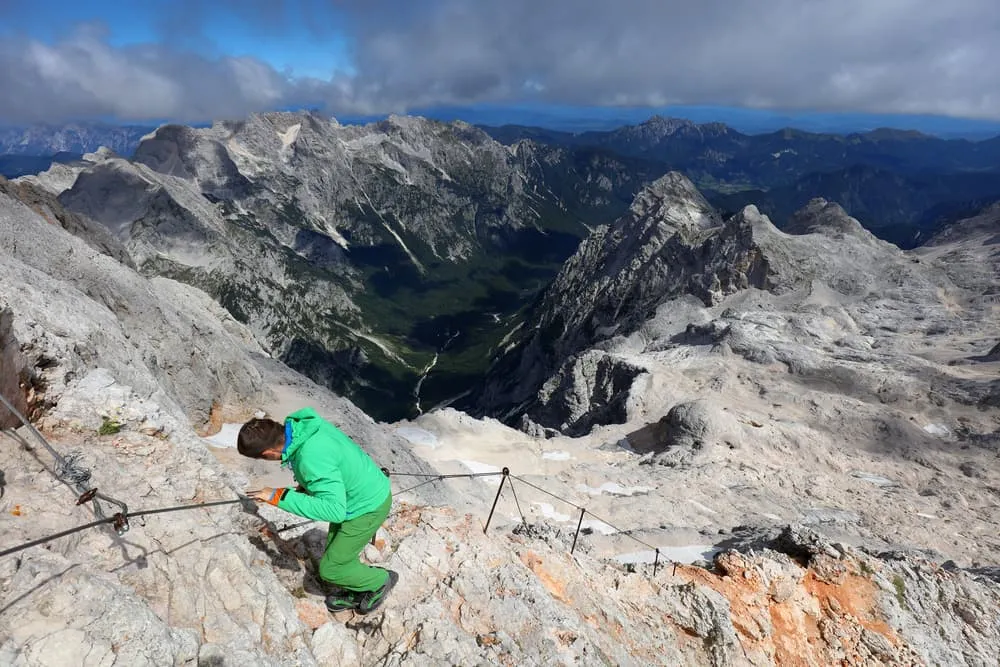 Via Ferrata on Mount Triglav