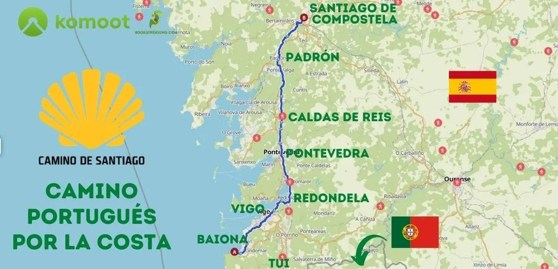 The Coastal Camino Portugués: Baiona to Santiago 1