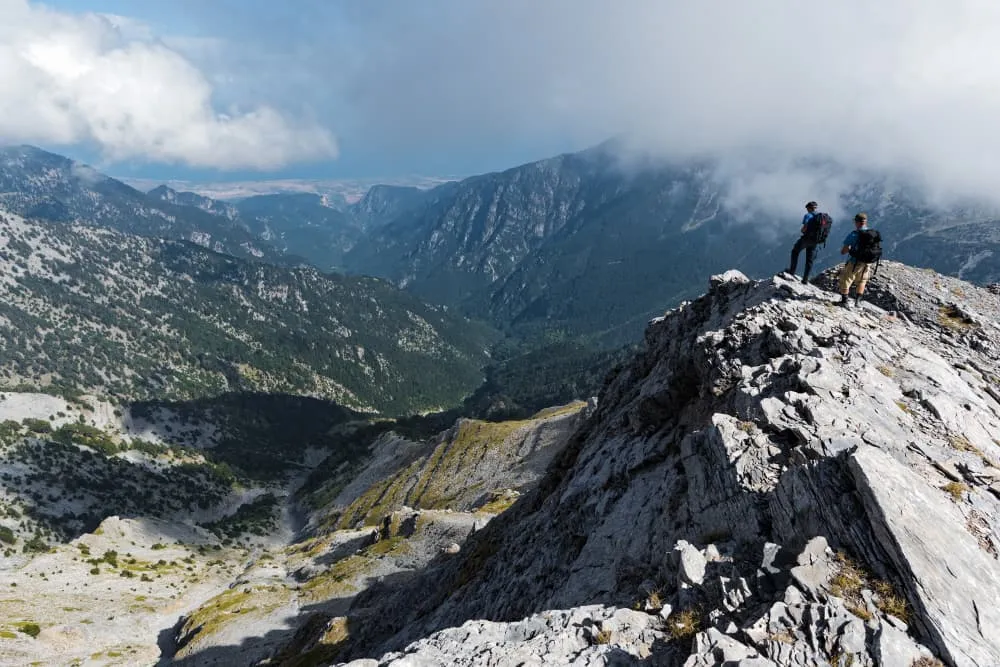 Hut-to-Hut Olympus with Accommodation Before and After 6