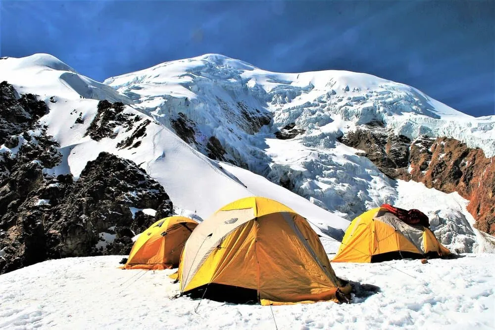 Base Camp of Huayna Potosi
