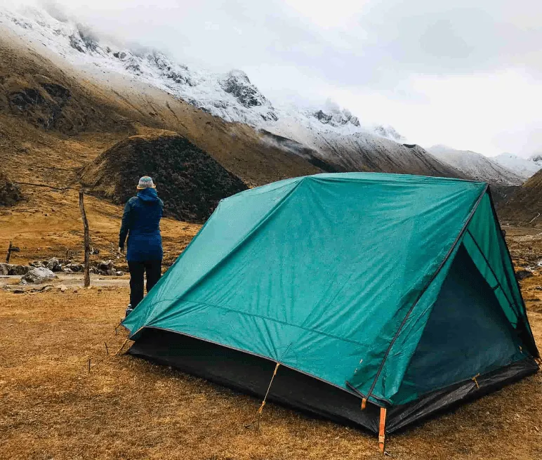 Salkantay Pampa campsite