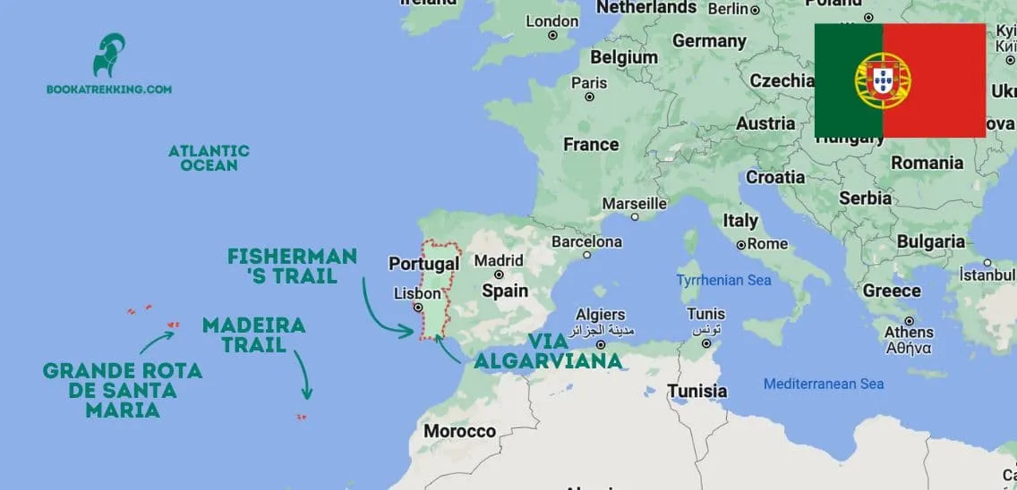 How can I reach the start of my hiking route?