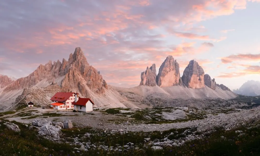 7) Hallmark of the Dolomites: Tre Cime di Lavaredo