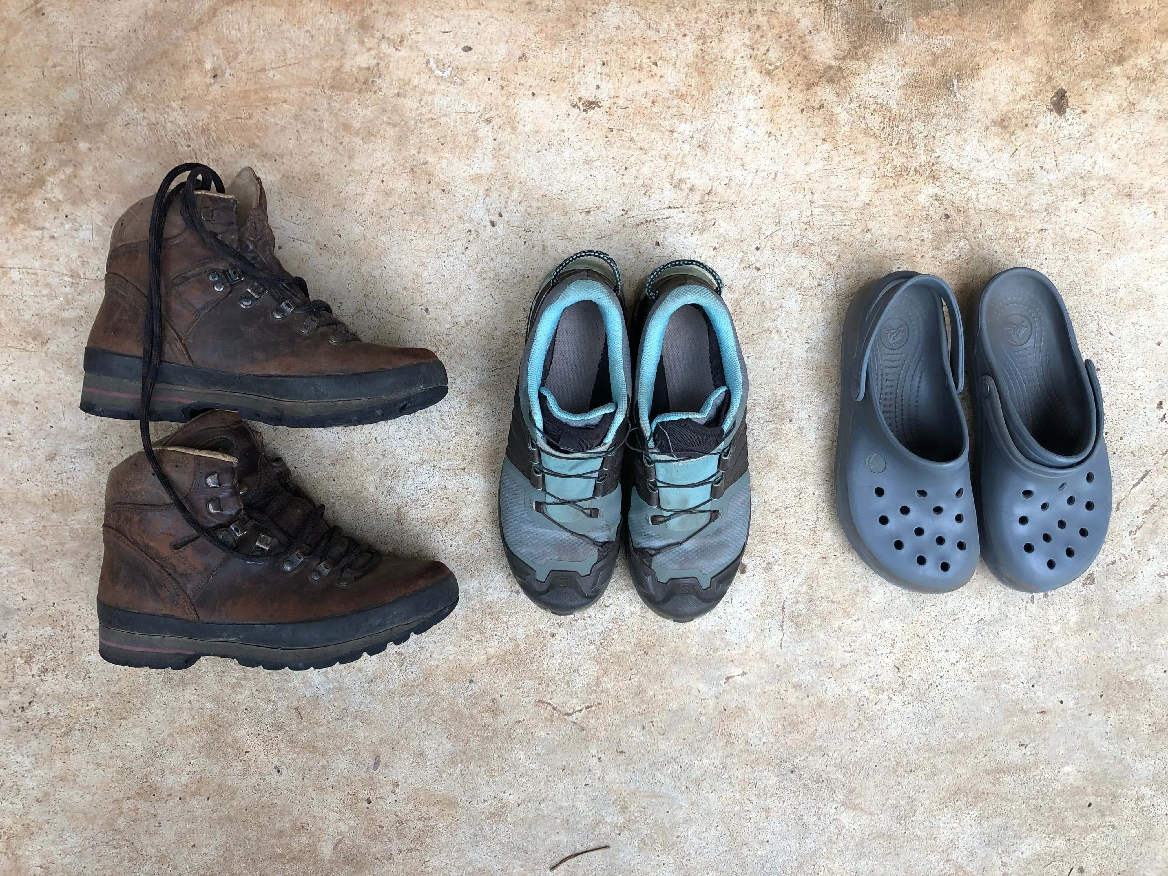 Ata los zapatos correctos