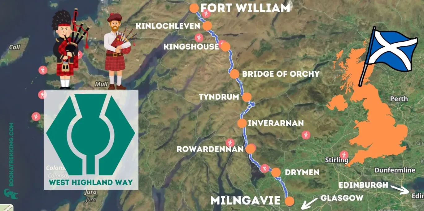 What and Where is The West Highland Way? 
