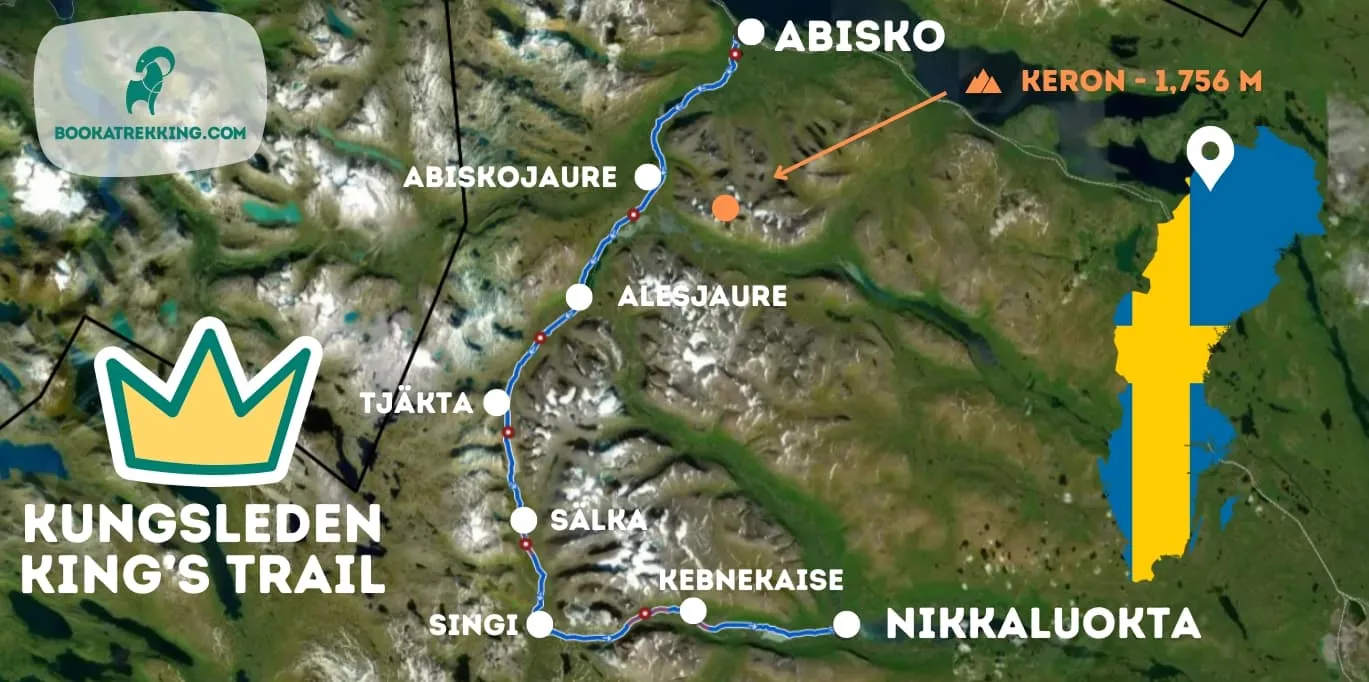 What and Where is The Kungsleden Trail? 
