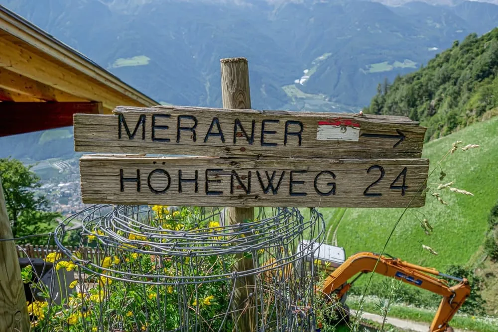 Southern Half of the Meraner Höhenweg 1