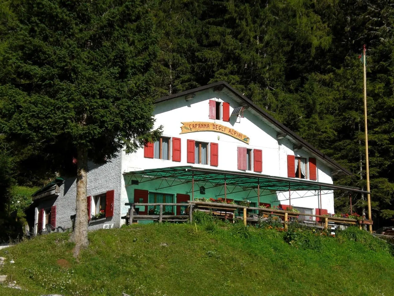 Alta Via della Marmotta med boende före och efter vandringen 7